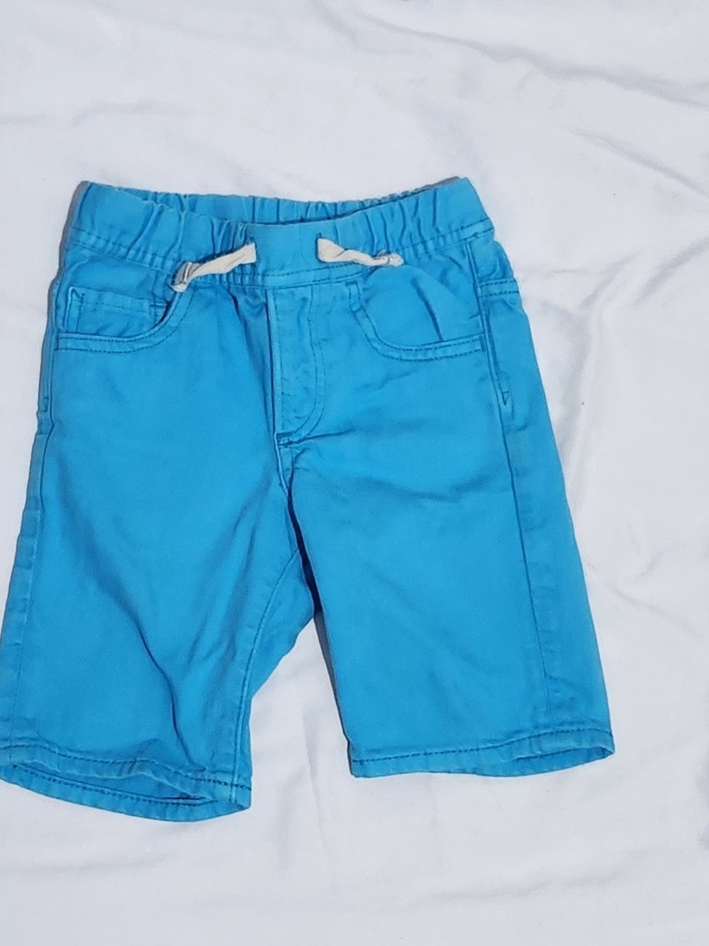 GAP Bright Turquoise Drawstring Kids Shorts